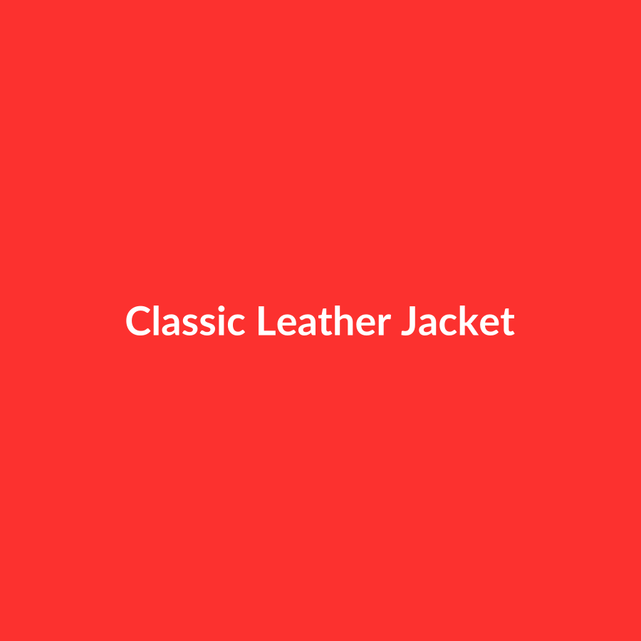 Classic Leather Jacket | Custom Fit - Image 2